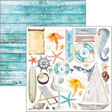 Ciao Bella Summer Breeze Fussy Cut Pad 6"x6" 24/Pkg