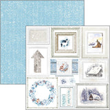 Ciao Bella Winter Journey Fussy Cut Pad 6"x6" 24/Pkg