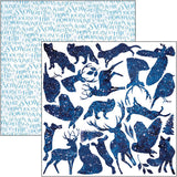 Ciao Bella Winter Journey Fussy Cut Pad 6"x6" 24/Pkg