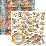 Coral Reef Fussy Cut Pad 6"x6" 24/Pkg