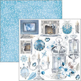 Elegance of Blue Fussy Cut Pad 6"x6" 24/Pkg