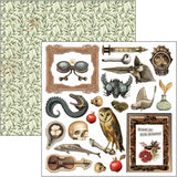 Cabinet Of Curiosities Fussy Cut Pad 6"x6" 24/Pkg