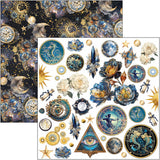 Celestial Fussy Cut Pad 6"x6" 24/Pkg