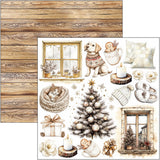 Winter Season Fussy Cut Pad 6"x6" 24/Pkg