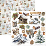 Forest Tales Fussy Cut Pad 6"x6" 24/Pkg