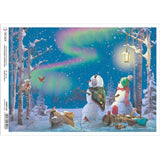 Ciao Bella Rice Paper A4 Northern Lights
