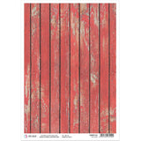 Ciao Bella Rice Paper A4 Red Wood