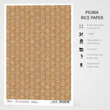 Ciao Bella Rice Paper A4 Seagrass Basket