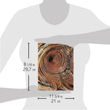 Ciao Bella Rice Paper A4 Knotty Wood