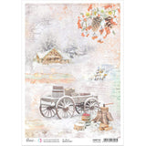 Ciao Bella Rice Paper A4 Winter Mood
