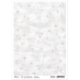 Ciao Bella Rice Paper A4 Spring Outline