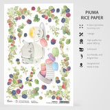 Ciao Bella Rice Paper A4 Tea Break With Macarons