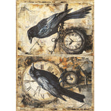 Rice Paper A5 MIXED 8/Pkg Dark Academia