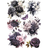 Rice Paper A5 MIXED 8/Pkg Dark Academia