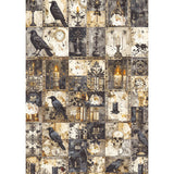 Rice Paper A5 MIXED 8/Pkg Dark Academia