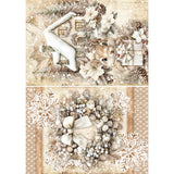 Rice Paper A5 MIXED 8/Pkg Winter Season