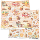 Ciao Bella Cinnamon & Co Paper Sheet 12"x12" 1 Sheet
