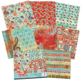 Ciao Bella Tango Patterns Pad 12"x12" 8/Pkg
