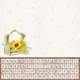 Ciao Bella Farmhouse Garden Patterns Pad 12"x12" 8/Pkg