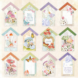 Ciao Bella Enchanted Land Patterns Pad 12"x12" 8/Pkg