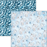 Ciao Bella Winter Journey Patterns Pad 12"x12" 8/Pkg