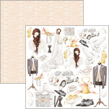 Always & Forever Patterns Pad 12x12 8/Pkg