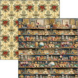 Toy Shop Patterns Pad 12"x12" 8/Pkg