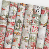 Ciao Bella Frozen Roses Limited Edition Patterns Pad 12x12 8/Pkg
