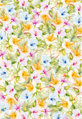 Ciao Bella Vellum Summer Breeze Paper Patterns A4 6/Pkg