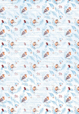 Ciao Bella Vellum Winter Journey Paper Patterns A4 6/Pkg