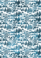 Ciao Bella Vellum Winter Journey Paper Patterns A4 6/Pkg