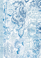 Vellum Midnight Spell Paper Patterns A4 6/Pkg