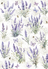 Vellum Morning In Provence Paper Patterns A4 6/Pkg