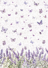Vellum Morning In Provence Paper Patterns A4 6/Pkg
