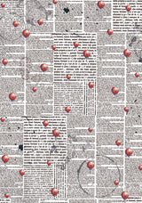 Vellum Paris Je t’aime Paper Patterns A4 6/Pkg