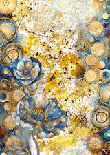 Vellum Celestial Paper Patterns A4 6/Pkg