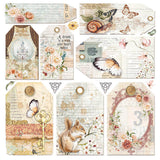 Ciao Bella Vellum Reign Of Grace Fussy Cut 6"x6" 6/Pkg