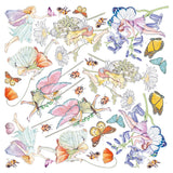 Ciao Bella Vellum Enchanted Land Fussy Cut 6"x6" 6/Pkg