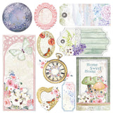 Ciao Bella Vellum Enchanted Land Fussy Cut 6"x6" 6/Pkg