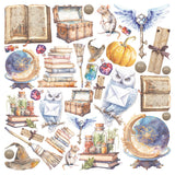 Vellum Wizard Academy Fussy Cut 6"x6" 6/Pkg