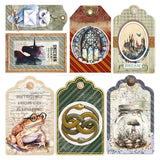 Vellum Wizard Academy Fussy Cut 6"x6" 6/Pkg