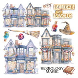 Vellum Wizard Academy Fussy Cut 6"x6" 6/Pkg