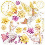 Vellum Ethereal Fussy Cut 6"x6" 6/Pkg