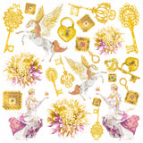 Vellum Ethereal Fussy Cut 6"x6" 6/Pkg
