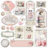 Vellum Timeless Memories Fussy Cut 6"x6" 6/Pkg