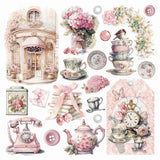 Vellum Timeless Memories Fussy Cut 6"x6" 6/Pkg
