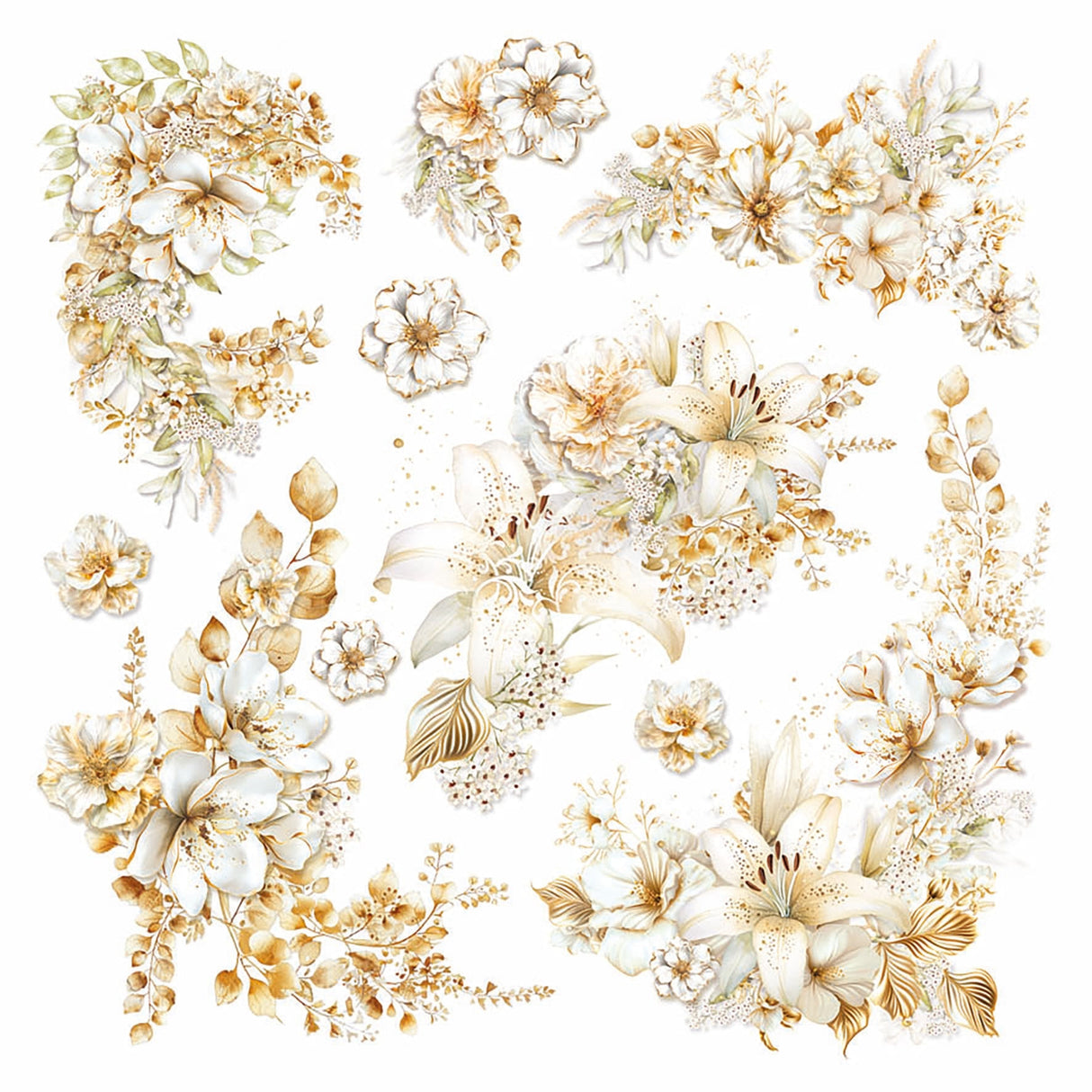 Vellum Blessing Day Fussy Cut 6"x6" 6/Pkg