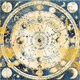Vellum Celestial Fussy Cut 6"x6" 6/Pkg