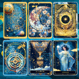 Vellum Celestial Fussy Cut 6"x6" 6/Pkg