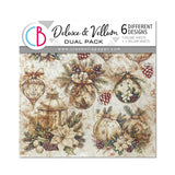Deluxe Paper Pearl Copper & Vellum Dual Pack MIXED 6/Pkg Winter Season